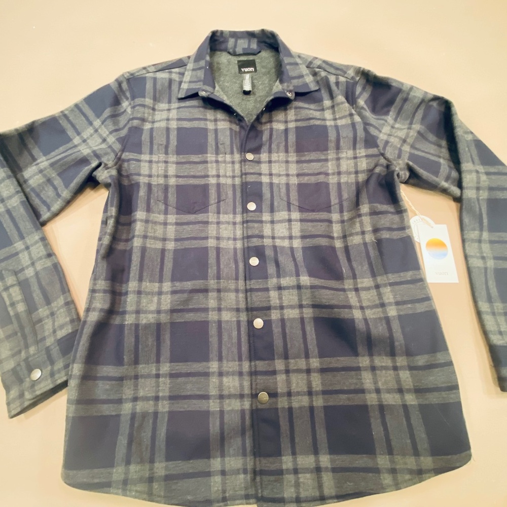 Vuori Men's Long Sleeve Plaid Button-Up Flannel